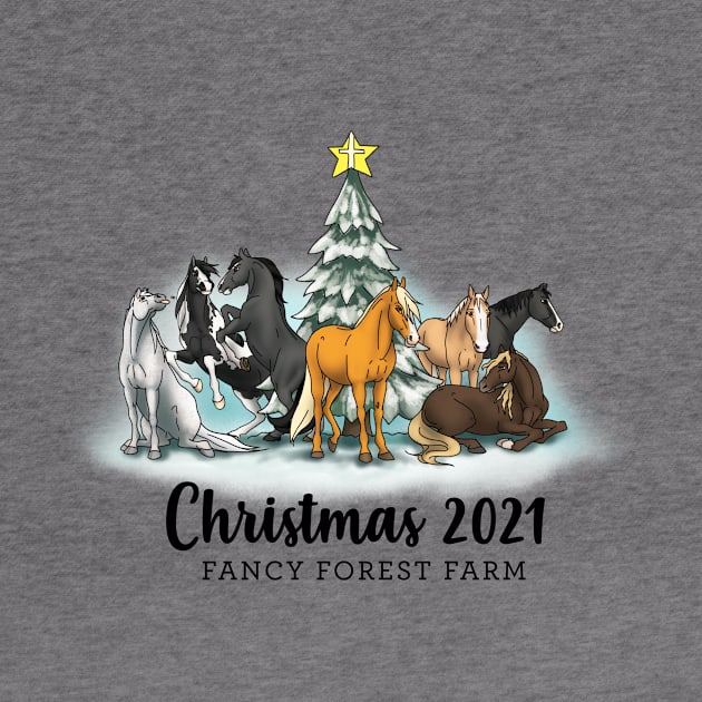 Fancy Forest Farm • Christmas 2021 • Black Text by FalconArt